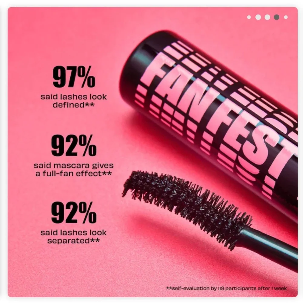 🆕 *NEW* BENEFIT | FULL | Fan Fest Fanning & Volumizing Mascara - black - Picture 10 of 14